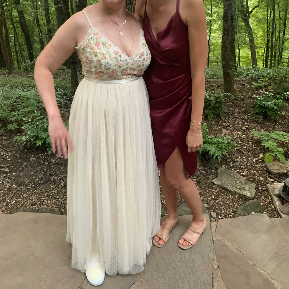 Maroon Dress